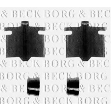 BBK1046 BORG & BECK Комплектующие, колодки дискового тормоза