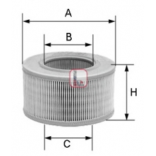 S 6520 A SOFIMA Воздушный фильтр