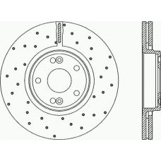 BDRS1959.25 OPEN PARTS Тормозной диск