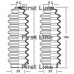 FSG3125 FIRST LINE Пыльник, рулевое управление
