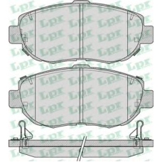05P1033 LPR Комплект тормозных колодок, дисковый тормоз