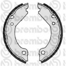 S 86 501 BREMBO Комплект тормозных колодок, стояночная тормозная с