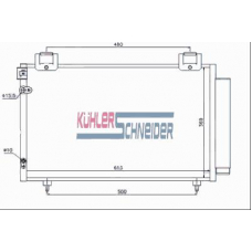 3220471 KUHLER SCHNEIDER Конденсатор, кондиционер