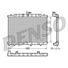 DRM46007 DENSO Радиатор, охлаждение двигателя