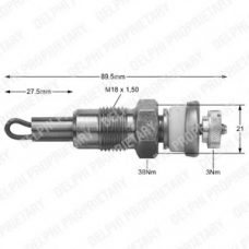 HDS316 DELPHI Свеча накаливания