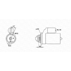 943251438010 MAGNETI MARELLI Стартер