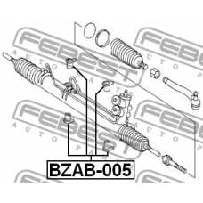 BZAB-005 FEBEST Подвеска, рулевое управление
