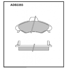 ADB3393 Allied Nippon Тормозные колодки