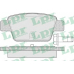 05P780 LPR Комплект тормозных колодок, дисковый тормоз