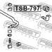 TSB-797 FEBEST Опора, стабилизатор