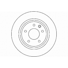 MDC1073 MINTEX Тормозной диск