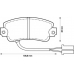 571341B BENDIX Комплект тормозных колодок, дисковый тормоз