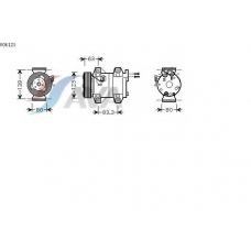 VOK121 GERI Компрессор, кондиционер