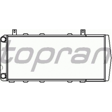 112 220 TOPRAN Радиатор, охлаждение двигателя