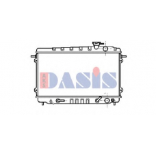 100160N AKS DASIS Радиатор, охлаждение двигателя