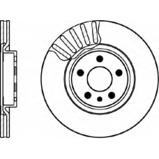 MDC1003 MINTEX Тормозной диск