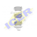 181674 ICER Комплект тормозных колодок, дисковый тормоз