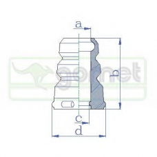1129014 GOMET Буфер, амортизация