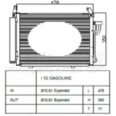 PXNCA-100 Parts mall Конденсатор, кондиционер