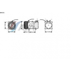NHK001 AVA Компрессор, кондиционер