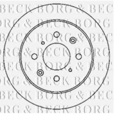 BBD5172 BORG & BECK Тормозной диск