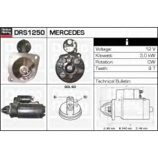 DRS1250 DELCO REMY Стартер