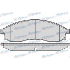 AC058942D AC Delco Комплект тормозных колодок, дисковый тормоз