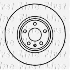 FBD1773 FIRST LINE Тормозной диск