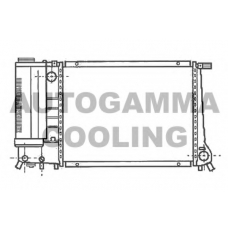 101121 AUTOGAMMA Радиатор, охлаждение двигателя