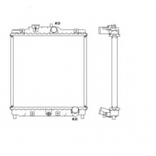 526356 NRF Радиатор, охлаждение двигателя