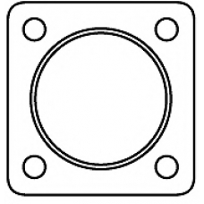 83 32 3094 HJS Прокладка, труба выхлопного газа