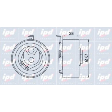 15-3230 IPD Натяжной ролик, ремень грм