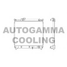 102343 AUTOGAMMA Радиатор, охлаждение двигателя