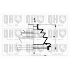 QJB215 QUINTON HAZELL Комплект пылника, приводной вал