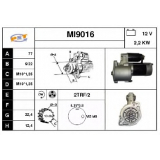 MI9016 SNRA Стартер