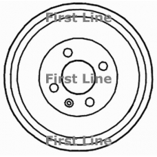 FBR810 FIRST LINE Тормозной барабан