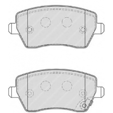FDB4069 FERODO Комплект тормозных колодок, дисковый тормоз
