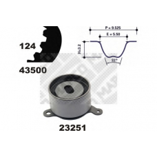 23500 MAPCO Комплект ремня ГРМ