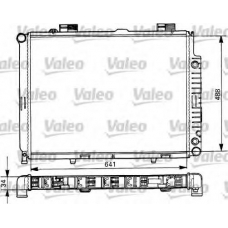 731294 VALEO Радиатор, охлаждение двигателя