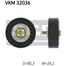 VKM 32036 SKF Паразитный / ведущий ролик, поликлиновой ремень