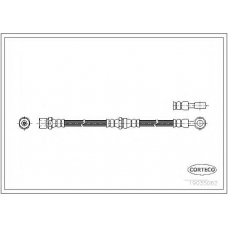 19035062 CORTECO Тормозной шланг