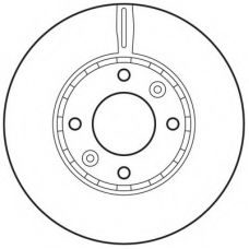 562799BC BENDIX Тормозной диск