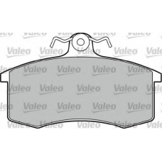 540408 VALEO Комплект тормозных колодок, дисковый тормоз