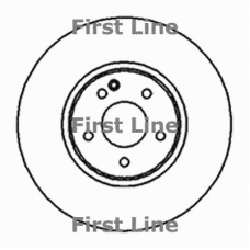 FBD1292 FIRST LINE Тормозной диск