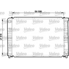 732366 VALEO Радиатор, охлаждение двигателя