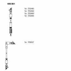600/361 BREMI Ккомплект проводов зажигания