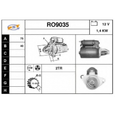 RO9035 SNRA Стартер