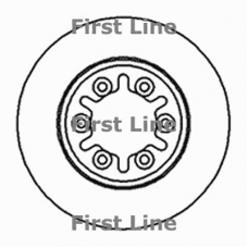 FBD523 FIRST LINE Тормозной диск