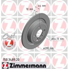 150.3489.20 ZIMMERMANN Тормозной диск