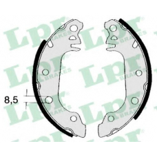 04710 LPR Комплект тормозных колодок